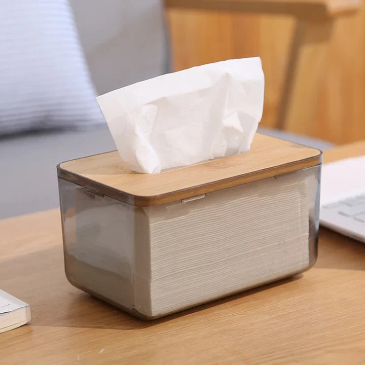 Nordic Wooden Tissue Holder